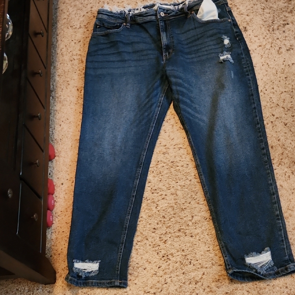 KanCan Denim - KanCan High Rise Distressed Blue Jeans PRICE IS FIRM